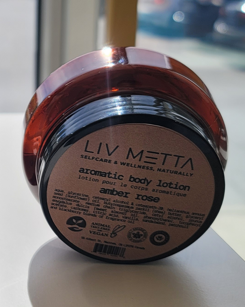 Aromatic Body Lotion Amber Rose